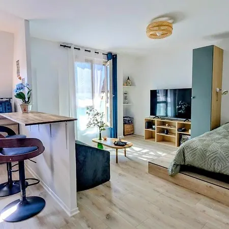 Zen - 5 Minutes Du Centre-ville, Parking Gratuit דירה