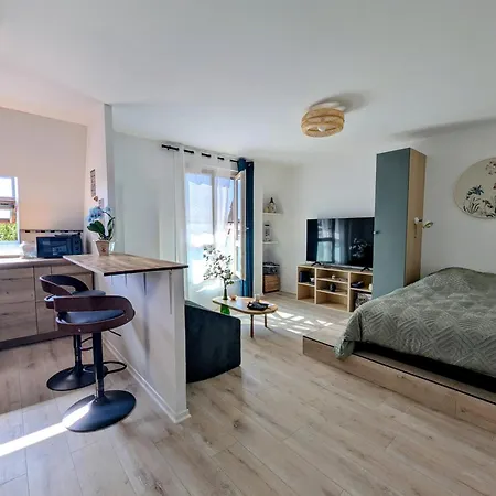 Zen - 5 Minutes Du Centre-ville, Parking Gratuit דירה